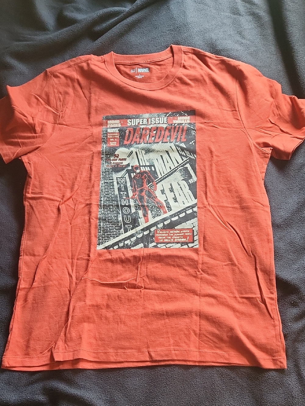 Gap Marvel Daredevil Comic Panel Tee - Orange